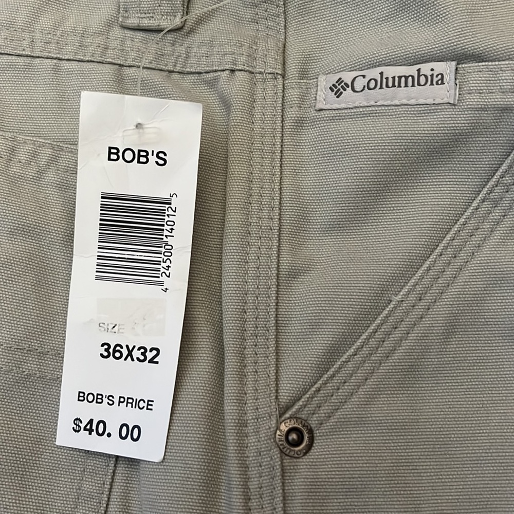 NWT Columbia, Men’s pants, 36w x 32L - Picture 2 of 3